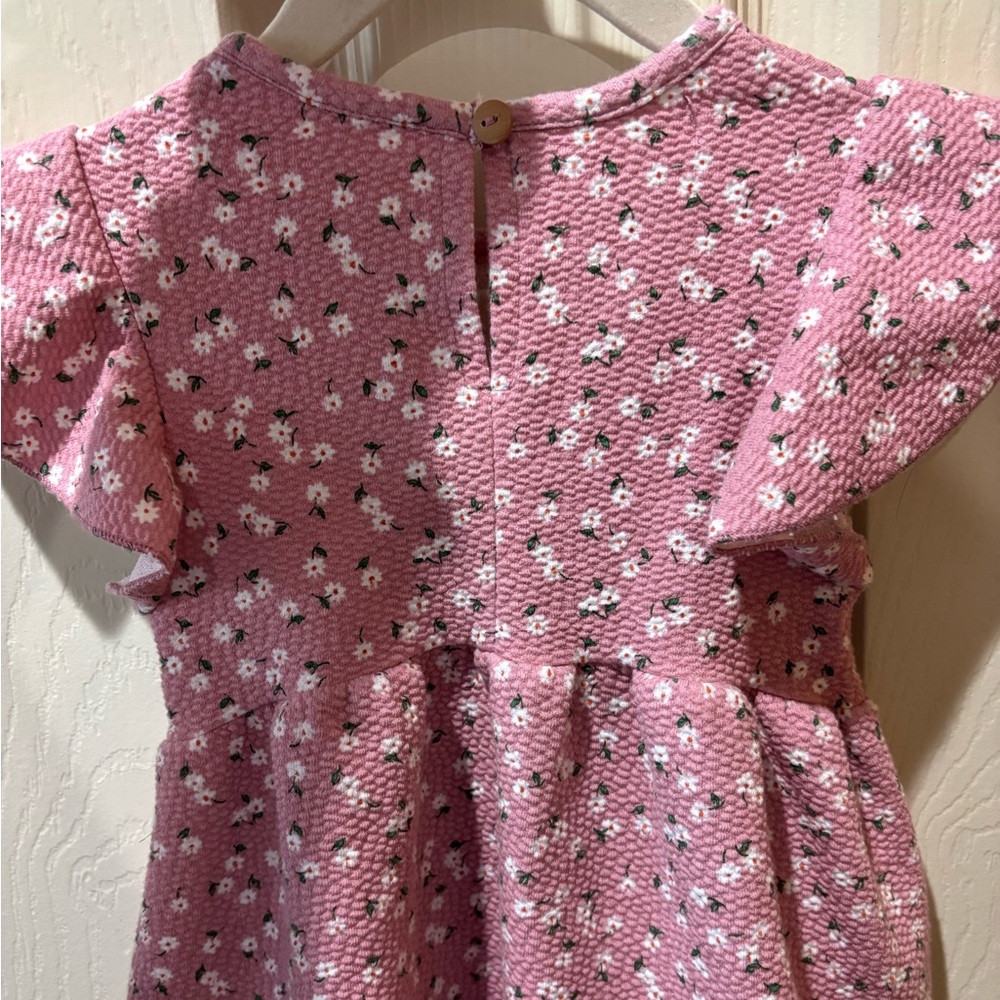 Zara Flutter Sleeves Floral Dress - Picture 4 of 4